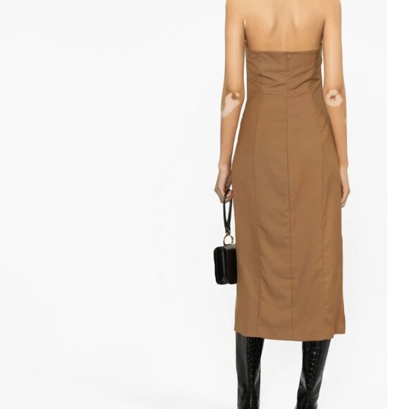 St. Agni Strapless Midi Dress - Picture 2 of 5